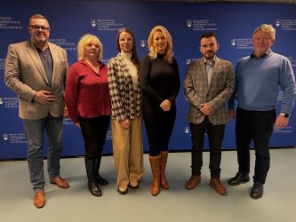 Navštívili sme Ministerstvo cestovného ruchu a športu SR, kde nás prijala pani štátna tajomníčka Jana Štilichová.