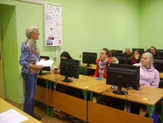 Diskusia na Strednej odbornej škole v obci Pruské z projektu Vidiecka mládež v regióne