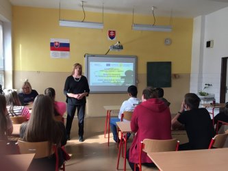 Diskusia projektu Vidiecka mládež v regióne na Strednej odbornej škole v Kežmarku