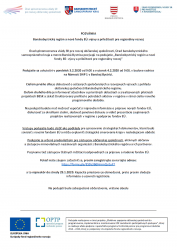 POZVÁNKA Banskobystrický región a nové fondy EÚ: výzvy a príležitosti pre regionálny rozvoj