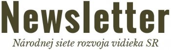 NEWSLETTER NSRV SR č. 01/2020