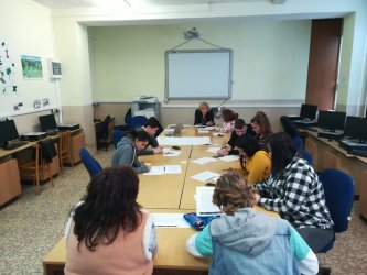 Diskusia projektu Vidiecka mládež v regióne na Strednej odbornej škole v Želovciach