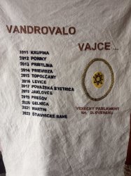 12. ročník súťažnej výstavy kraslíc Vandrovalo vajce...  Výstava je prístupná verejnosti v kine pri kostole v Štiavnických Baniach až do 10.apríla 2022