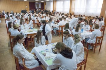 Školská prehliadka syrov  v Kroměříži