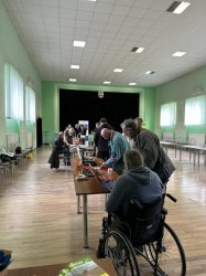 Burza mincí v obci Ladzany