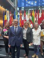 Líderky navštívili Európsky parlament v Štrasburgu.