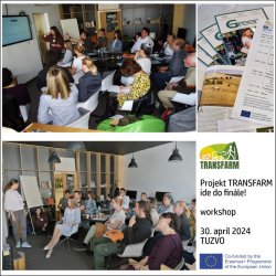   Záverečný workshop k projektu TRANSFARM