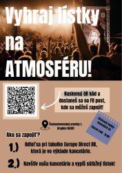 Vyhraj lístky na atmosféru